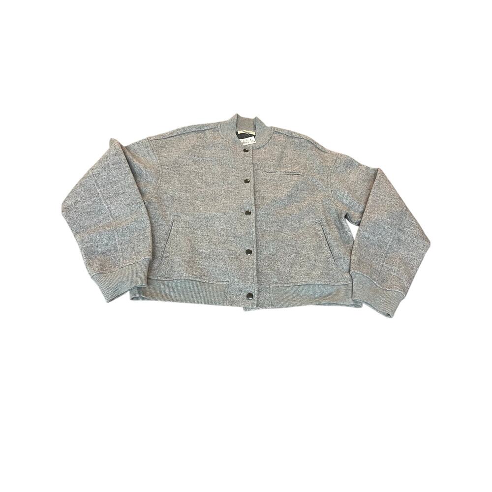 Madewell Knit Bomber Jacket Size Medium NWT
